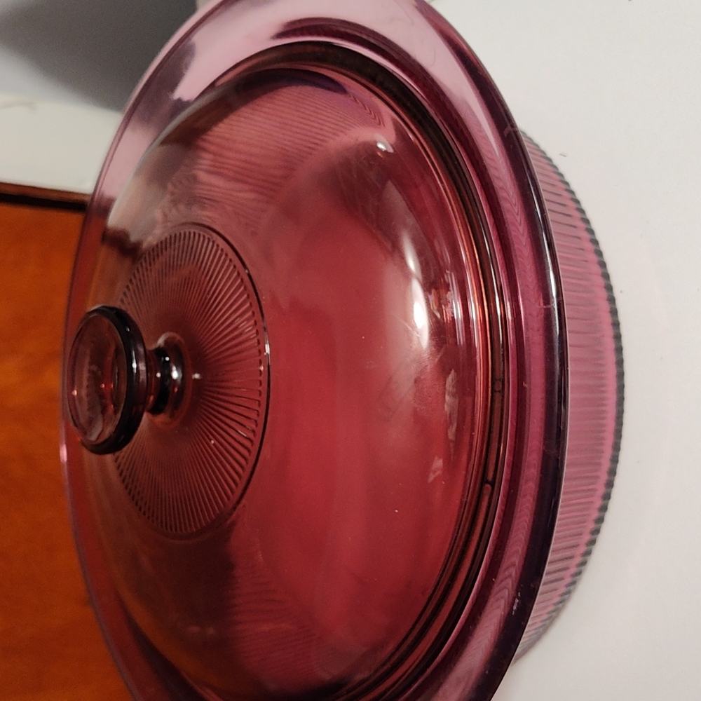 Corningwear Vision Purple Round 2.5 QT